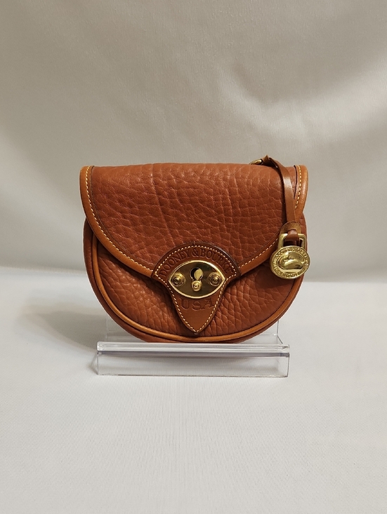 Dooney & Bourke Handbags - Vintage Dooney & Bourke Leather Calvery Mini Belt Bag Crossbody Bag